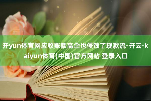 开yun体育网应收账款高企也侵蚀了现款流-开云·kaiyun体育(中国)官方网站 登录入口